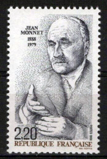 France 2111 MNH Jean Monnet Economist ZAYIX 1024S0010M