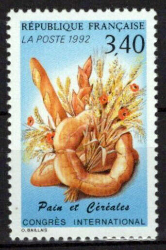 France 2289 MNH Intl. Bread & Cereal Congress Food Agriculture ZAYIX 0924S0092M