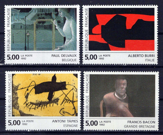 France 2314-2317 MNH Contemporary Art Paintings ZAYIX 0924S0073M