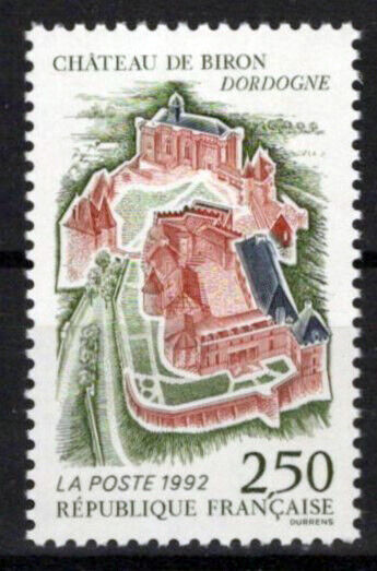 France 2293 MNH Biron Castle Architecture ZAYIX 0924S0070M