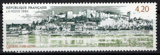 France 2355 MNH Tourism Chinon Landscape ZAYIX 0924S0089M