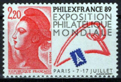 France 2105 MNH PHILEXFRANCE '89 ZAYIX 0924S0084M