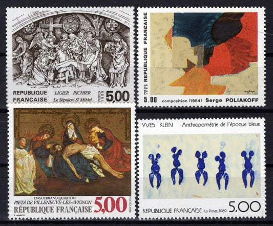 France 2132-2135 MNH Paintings Art ZAYIX 1024S0041M