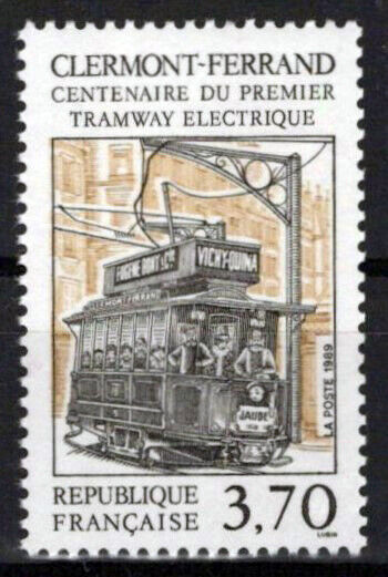 France 2174 MNH Clermont Ferrand Tramway ZAYIX 1024S0037M