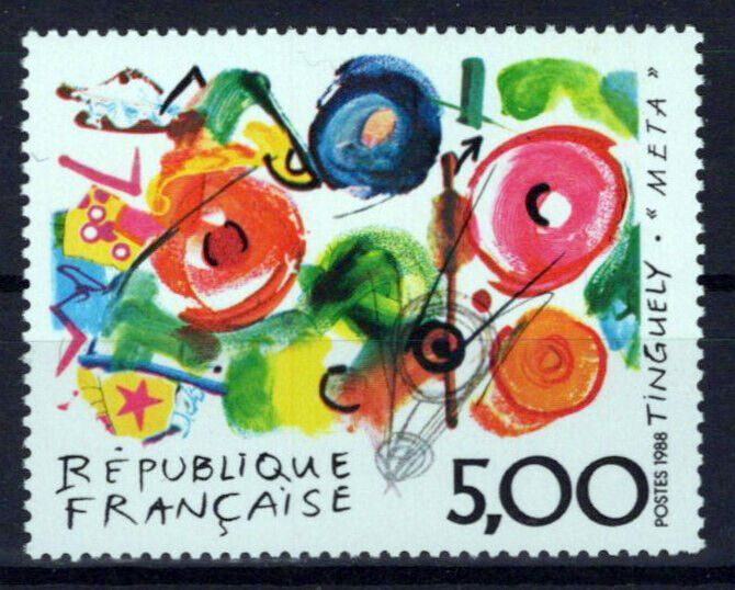 France 2137 MNH Painting Abstract Metamecanique ZAYIX 1024S0035M