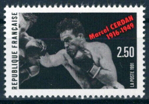 France 2267 MNH Boxing Marcel Cerdan Sports ZAYIX 1024S0048M