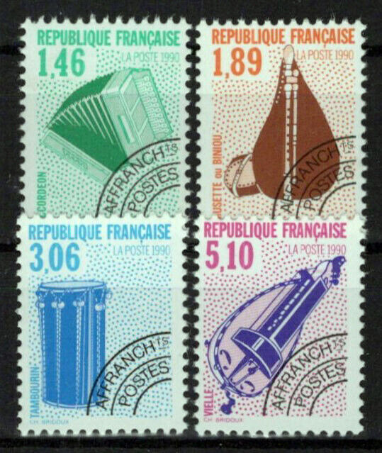 France 2233-2236 MNH Musical Instruments ZAYIX 1024S0051N