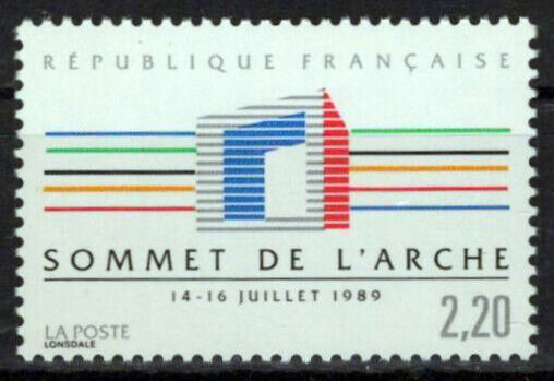 France 2163 MNH Summit of the Arch Meeting of Leaders Industry ZAYIX 1024S0056M