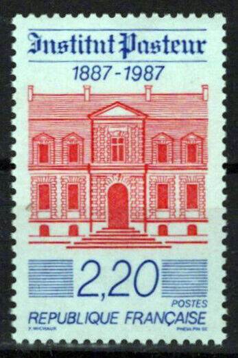 France 2056 MNH Architecture Pasteur Institute ZAYIX 1024S0073