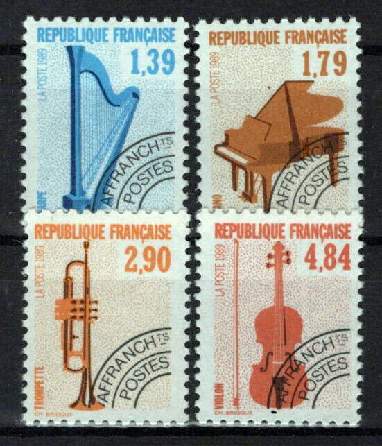 France 2169-2172 MNH Musical Instruments ZAYIX 1024S0055M