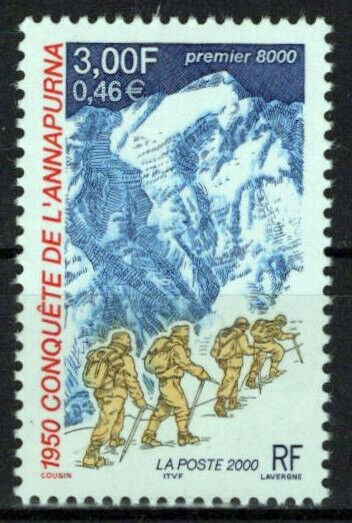 France 2775 MNH Mountain Climbers Sports ZAYIX 1024S0140M