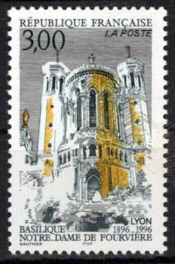 France 2540 MNH Architecture Notre Dame ZAYIX 1024S0154M