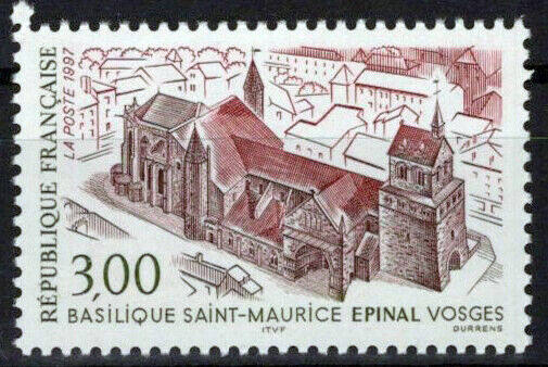 France 2608 MNH Architecture Saint Maurice ZAYIX 1024S0158M