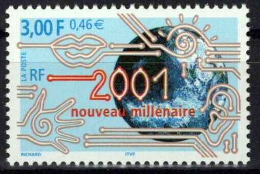 France 2788 MNH Start of New Millennium ZAYIX 1024S0146M