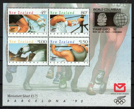 New Zealand 1103b MNH Overprint Olympics Sports Games ZAYIX 0724M0191