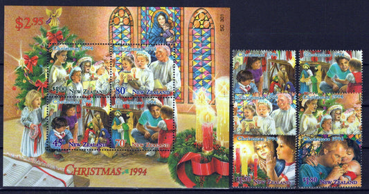 New Zealand 1240a MNH Christmas Carolers Nativity ZAYIX 0724M0203