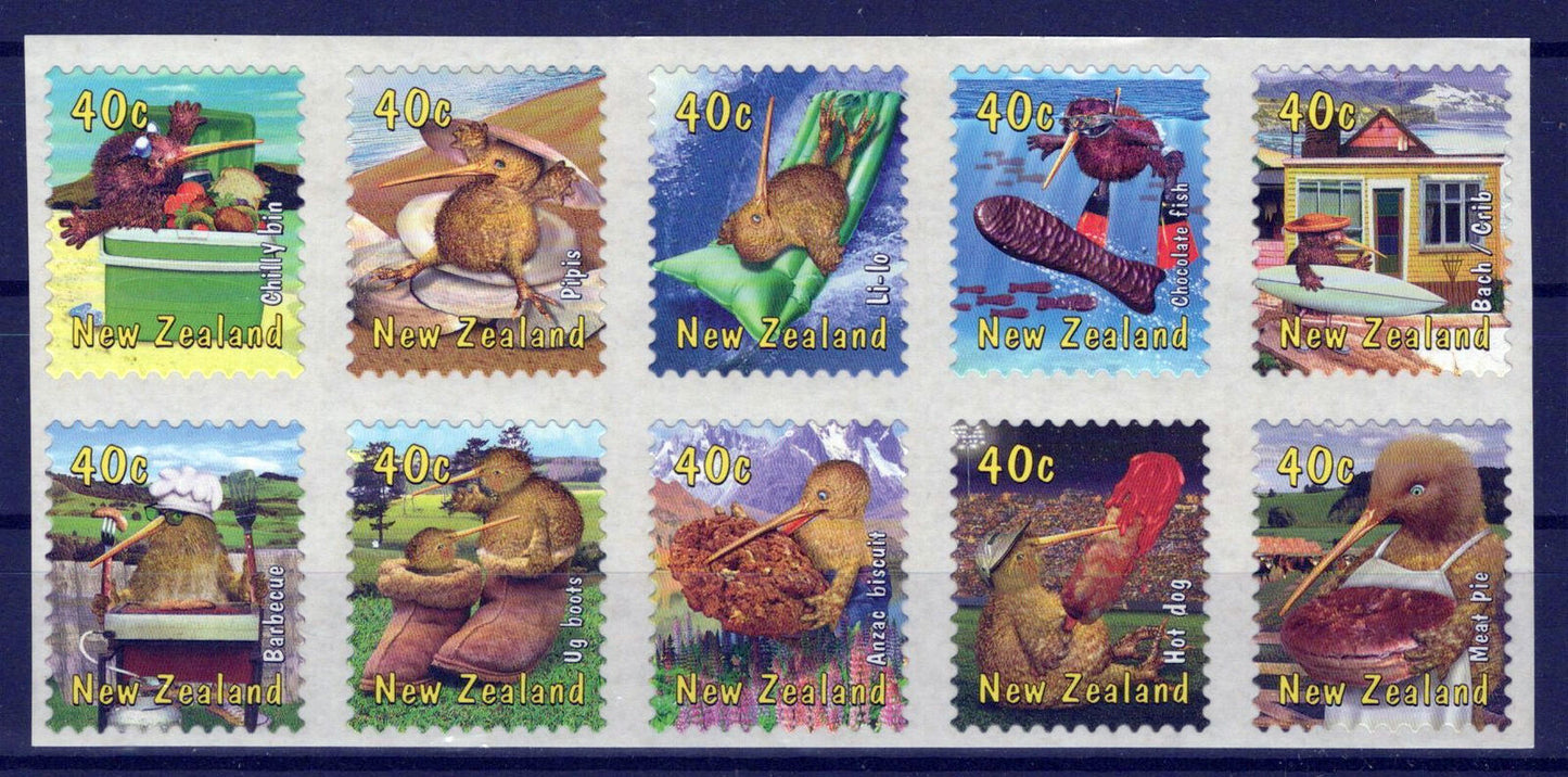 New Zealand 1650b MNH Popular Culture Kiwi Self-Adhesive ZAYIX 1024M0111M