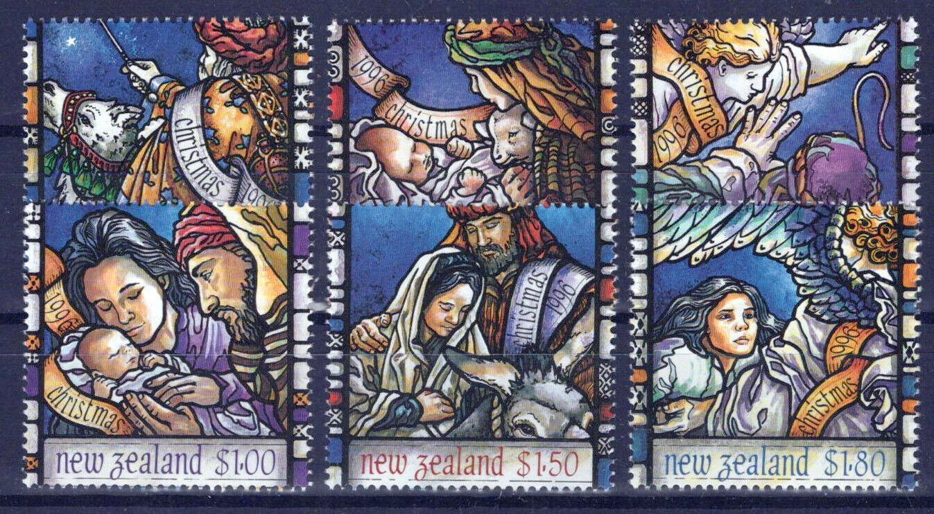 New Zealand 1385-1390 MNH Scenes From Christmas Story ZAYIX 1024S0501M