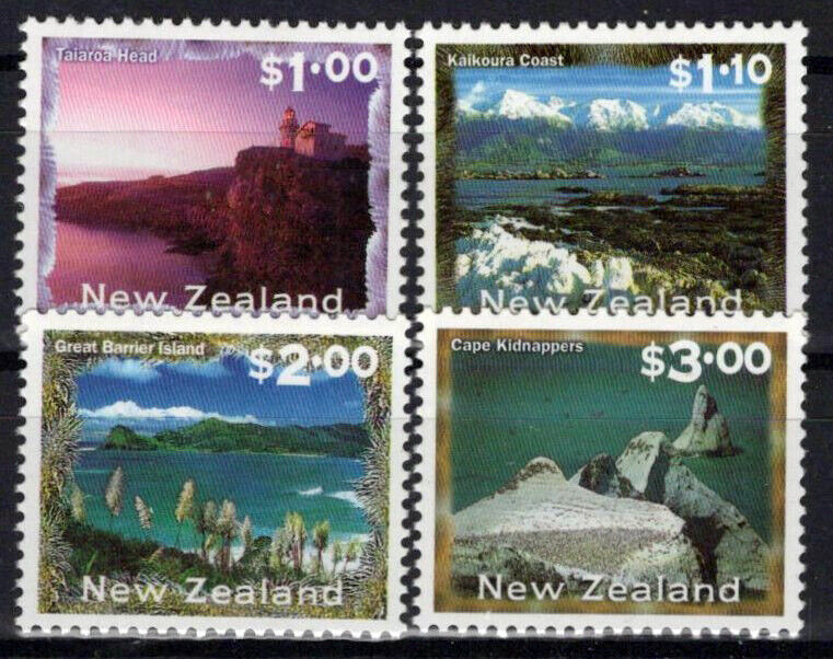 New Zealand 1636-1639 MNH Scenic Views Landscapes Nature ZAYIX 1024S0510M