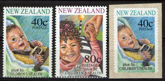 New Zealand B151-B153 MNH Semi-Postal Children's Health ZAYIX 1024S0521M