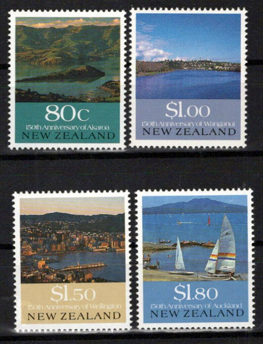 New Zealand 993-996 MNH Landscapes Nature Sailing Harbors ZAYIX 1024S0508M