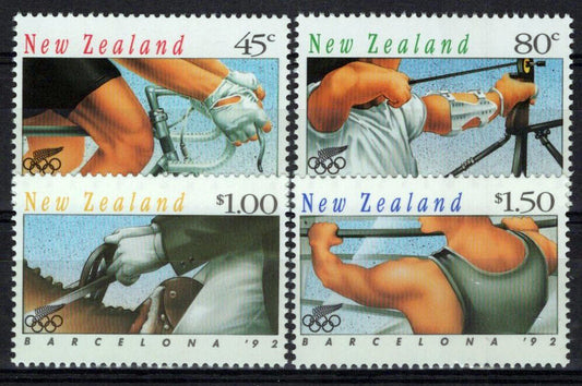 New Zealand 1100-1103 MNH Sports Olympics Games ZAYIX 1024S0534M