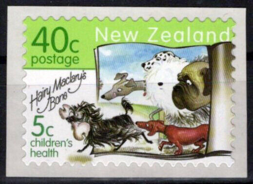 New Zealand B162 MNH Semi-Postal Self-Adhesive Dogs ZAYIX 1024S0537M