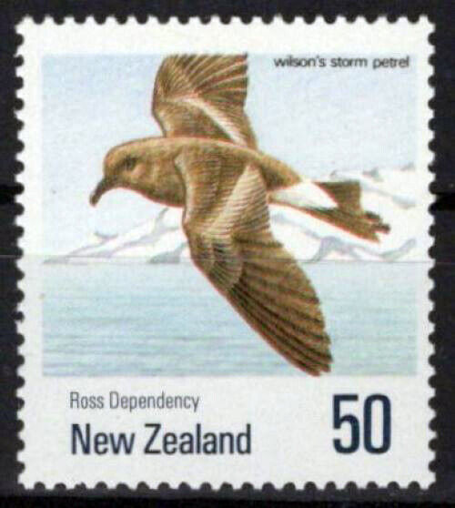 New Zealand 1009 MNH Ross Dependency Storm Petrel bird ZAYIX 1024S0545