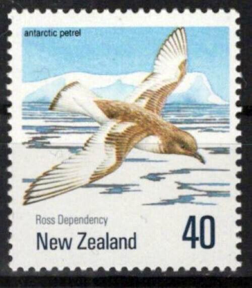 New Zealand 1008 MNH Ross Dependency Antarctic Petrel ZAYIX 1024S0544