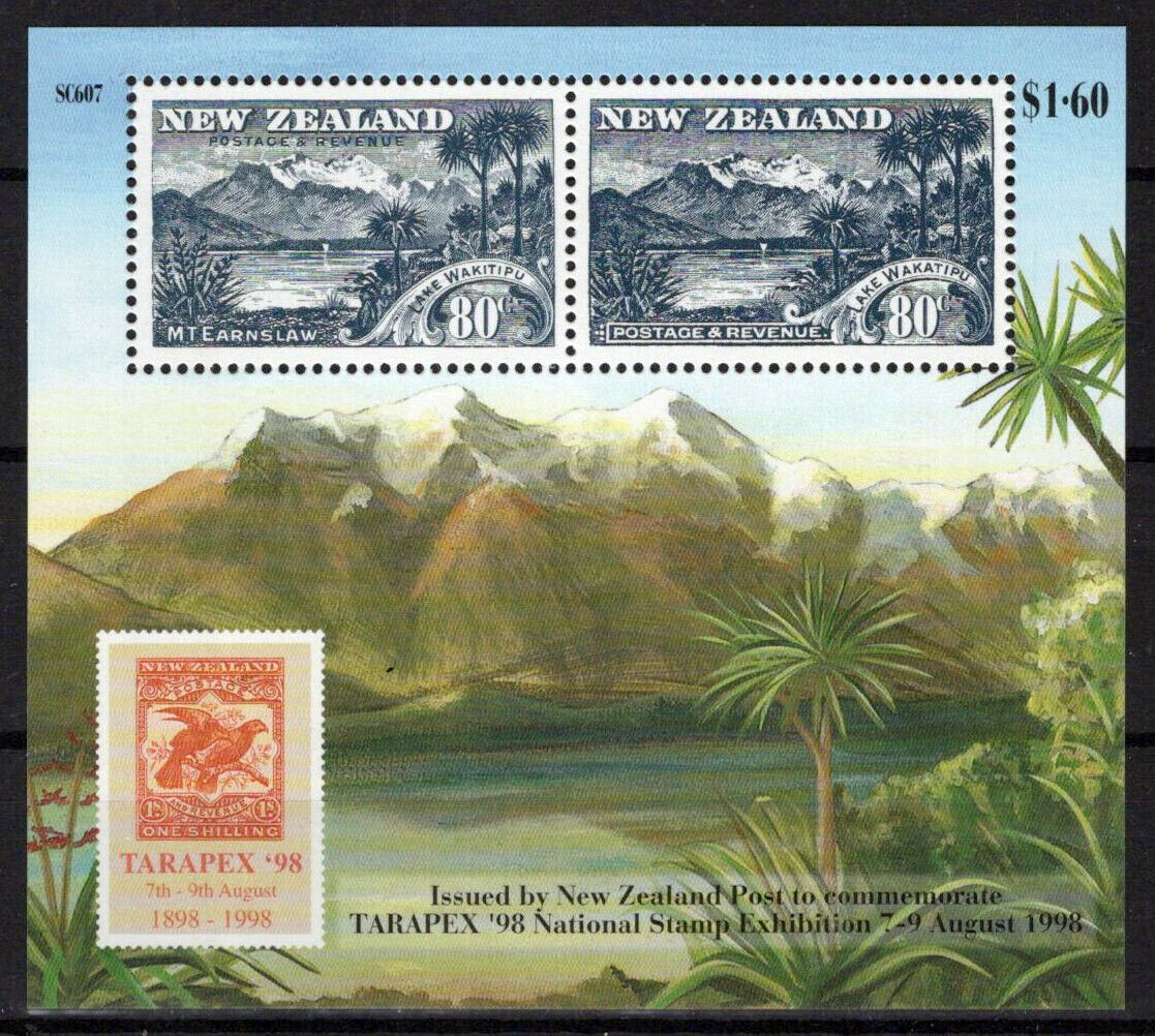 New Zealand 1517a MNH Mountains Stamps on Stamps ZAYIX 1024M0133