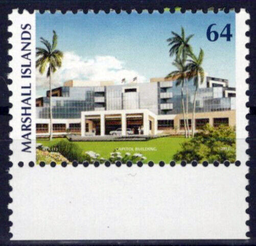 Marshall Islands 1005 MNH Architecture ZAYIX 1024S0490