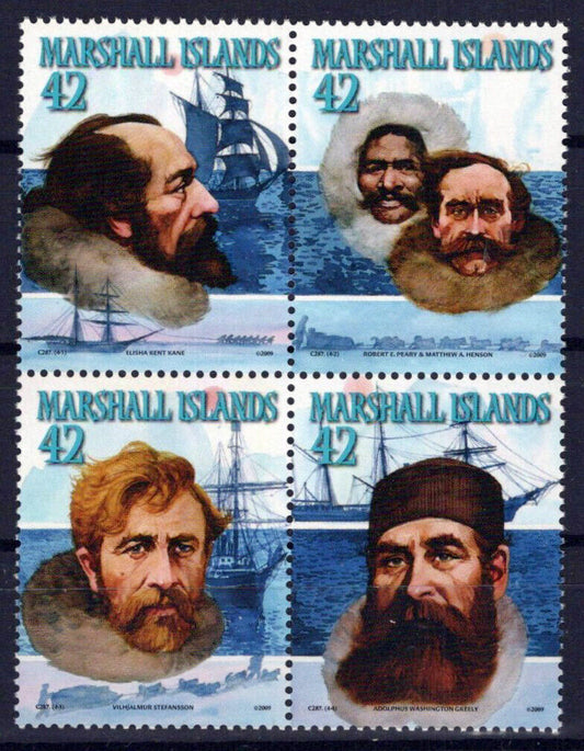 Marshall Islands 936 MNH Arctic Explorers Ships ZAYIX 1024S0492M