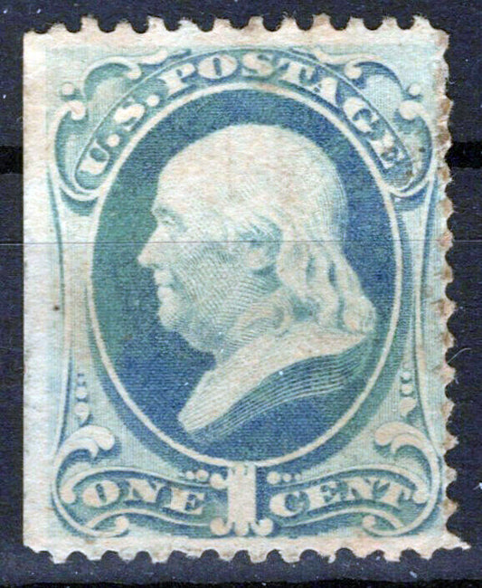 United States 182 MNG FVF 1c Franklin American BNC ZAYIX 1124NB026