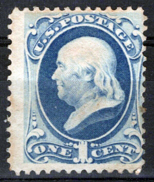 United States 182 MNG F 1c Franklin American BNC ZAYIX 1124NB027