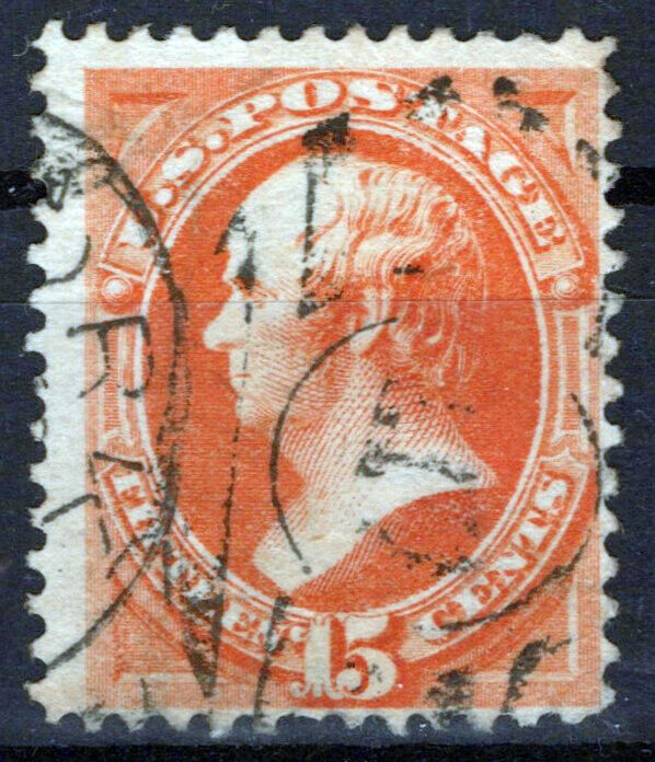 United States 189 Used F 15c Webster, numeral cancel ZAYIX 1124NB038