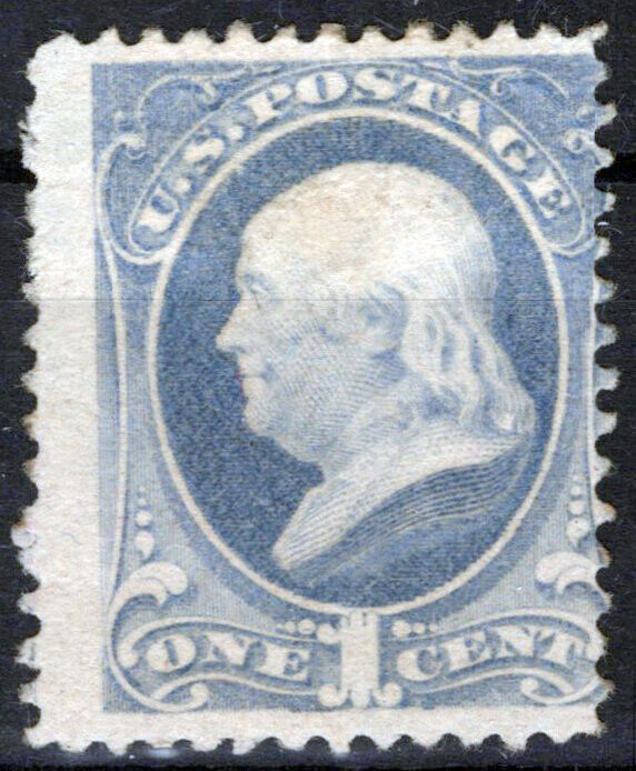 United States 206 MH VG 1c Franklin, tiny thin lower left ZAYIX 1124NB045