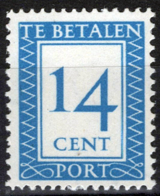 Netherlands J90 MNH Postage Due Numerals Zayix Stamps 0225S0378