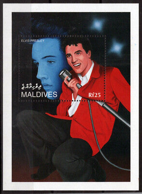 Maldives 2109 MNH Elvis Presley Entertainment Music ZAYIX 111022S132