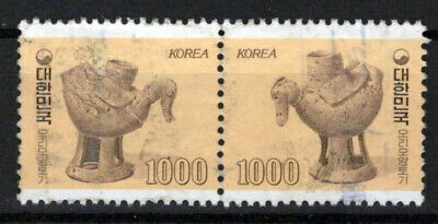 Korea 1200a Used Earthenware Ducks Art Treasures Relics ZAYIX 0701S0058