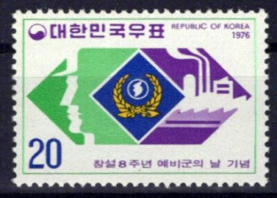 Korea 1026 MNH Homeland Reserve Forces Day ZAYIX 0701S0041