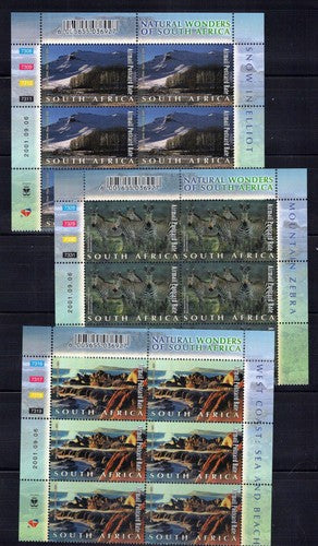 South Africa C46-C55 MNH Air Post Natural Wonders Landscapes ZAYIX 1223L0058