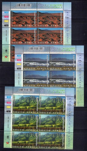 South Africa C46-C55 MNH Air Post Natural Wonders Landscapes ZAYIX 1223L0058