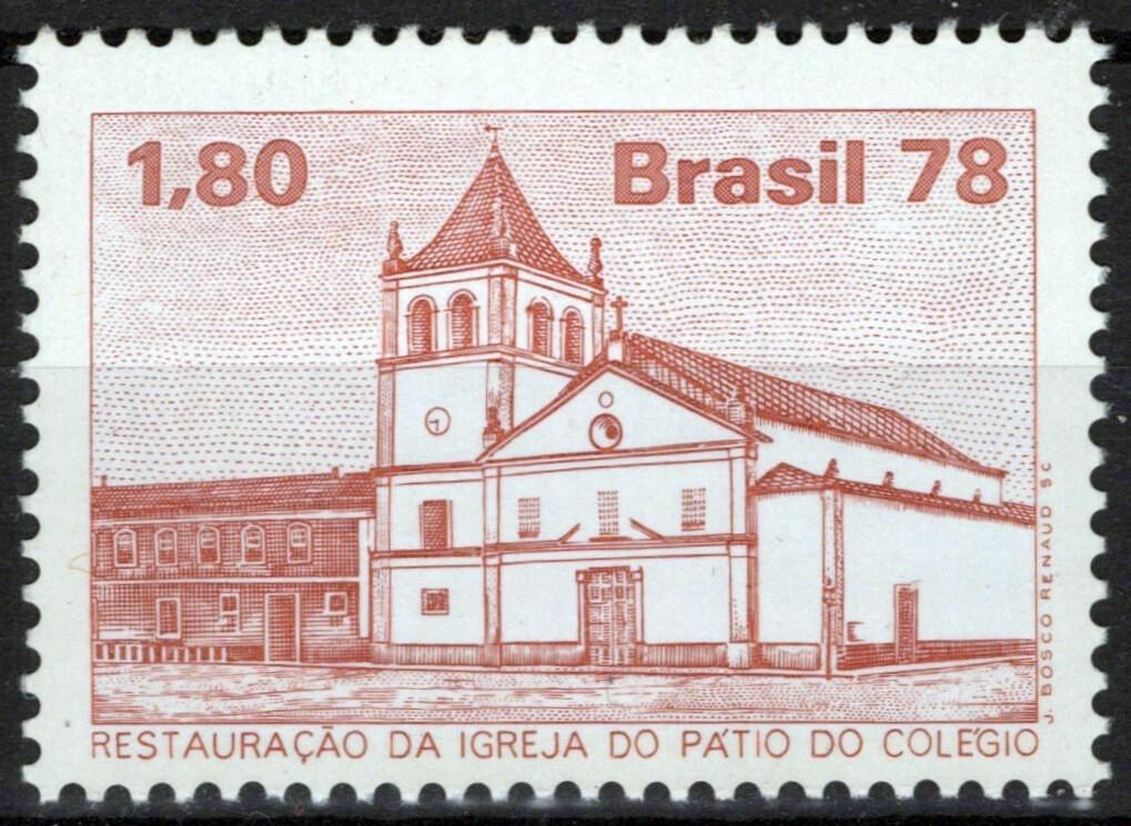 Brazil 1572 MNH Architecture Collegiate Church ZAYIX 062723S160M