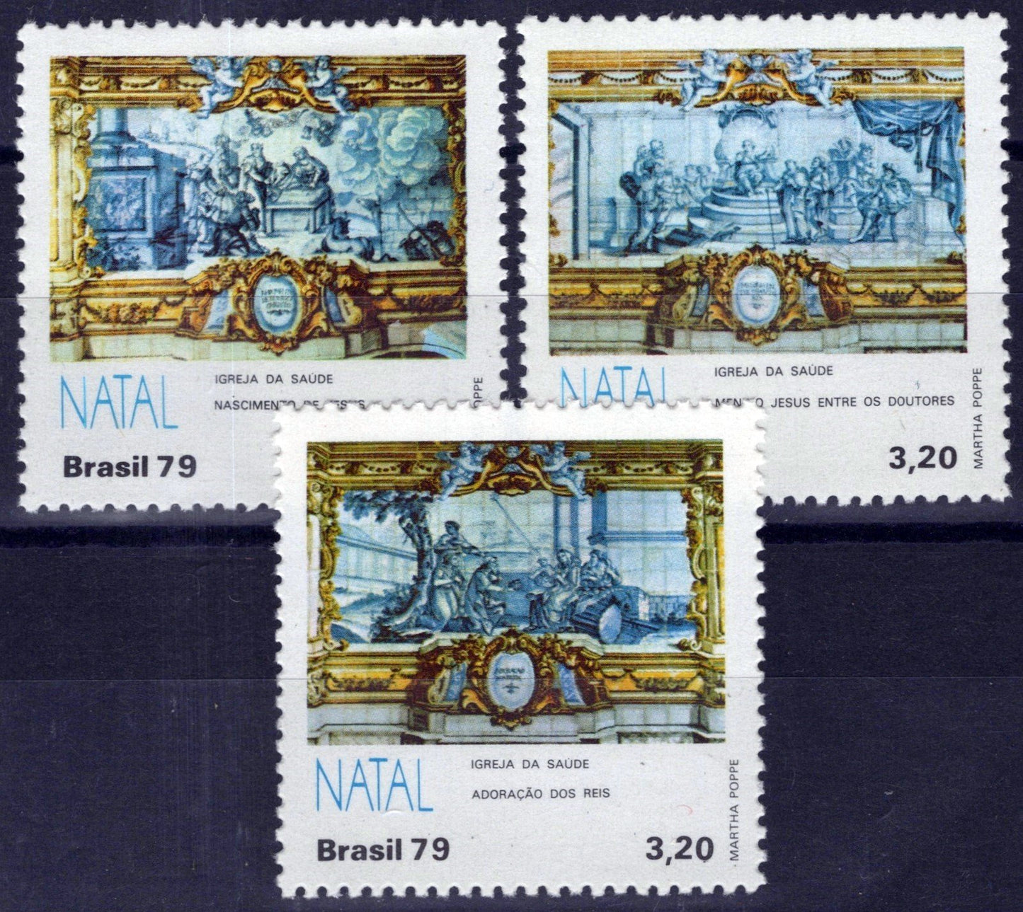 Brazil 1647-1649 MNH Christmas Nativity Jesus ZAYIX 062723S167M