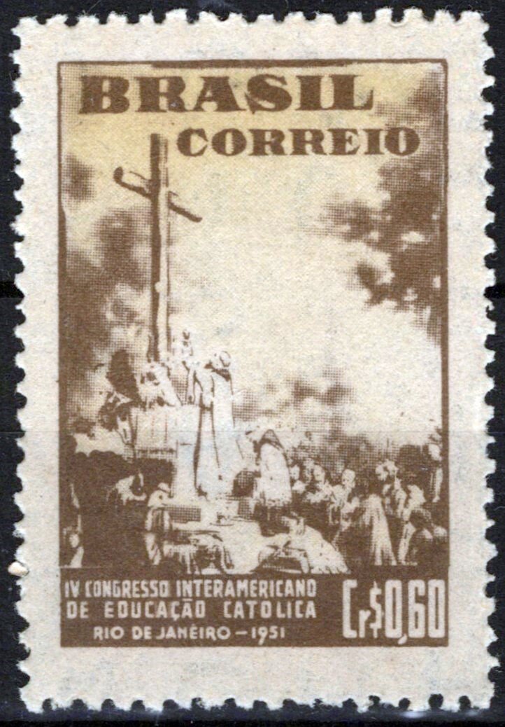 Brazil 710 MH Catholic Education Religion 1st Mass Celebrated ZAYIX 062723S176