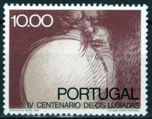 ZAYIX Portugal 1166 MNH 10e The Lusiads Luiz Camoens Poet 031023S130M