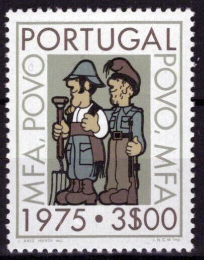 ZAYIX Portugal 1245 MNH Soldiers Farmers Cultural Guidance  031023S149M
