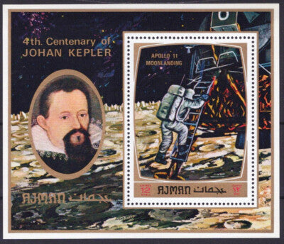 Ajman Block 297 A MNH Space Apollo 11 Moon Landing ZAYIX 031023SM47