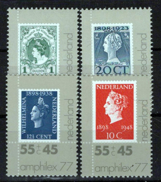 Netherlands B535-B538 MNH Semi-Postal Queen Wilhelmina Zayix Stamps 0225S0314M