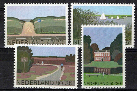 Netherlands B560-B563 MNH Semi-Postal Sailing Bicycling Zayix Stamps 0225S0319